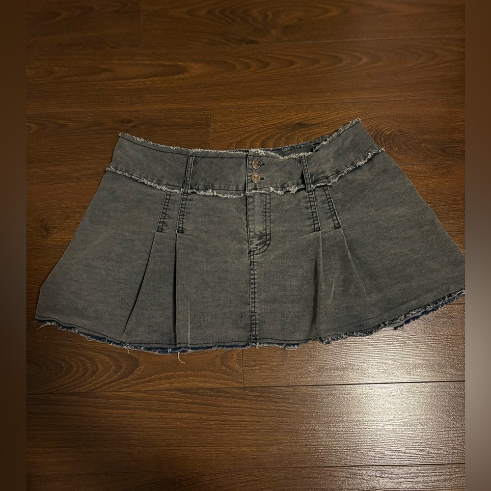 urban outfitters BDG gray denim skirt